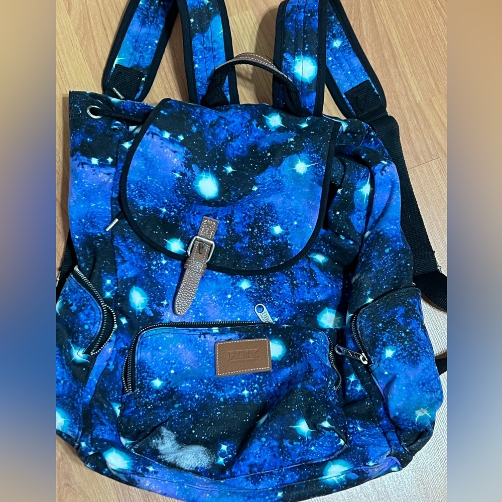 PINK by Victoria’s secret galaxy print backpack